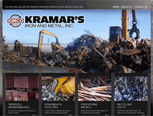 Tablet Screenshot of kramarmetals.com